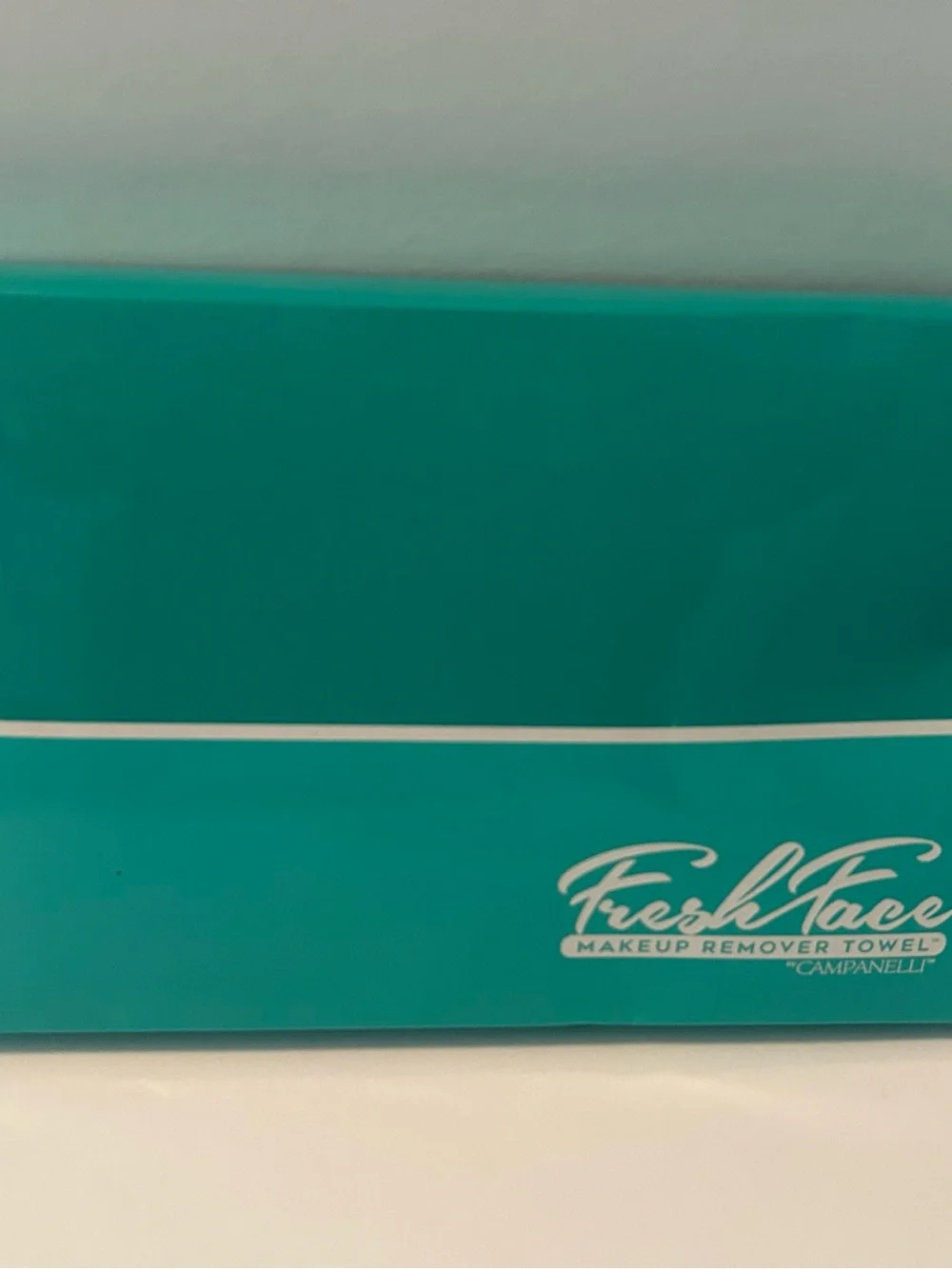 Campanelli Fresh Face Natural Makeup Remover 2 Piece  Kit New In Box Teal Color